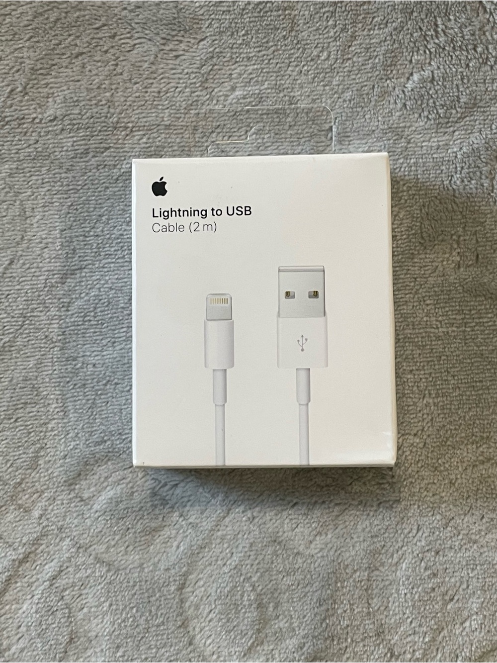 NIB- Genuine Apple Lightning to USB Cable 2M (6.6ft) - New In Box